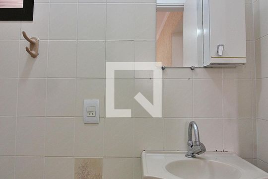 Lavabo de apartamento à venda com 3 quartos, 80m² em Nova Petrópolis, São Bernardo do Campo
