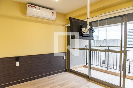 Sala de kitnet/studio à venda com 1 quarto, 25m² em Indianópolis, São Paulo