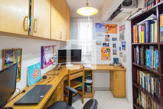 Escritório de apartamento à venda com 3 quartos, 106m² em Vila São Francisco, São Paulo