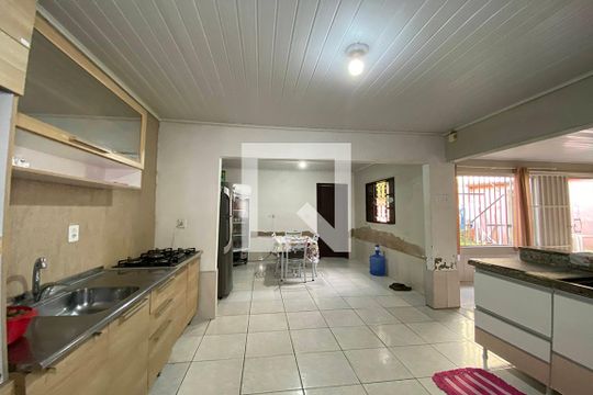 Cozinha de casa à venda com 3 quartos, 150m² em Scharlau, São Leopoldo