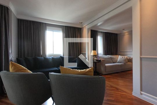 Sala de apartamento para alugar com 2 quartos, 120m² em Jardim Ampliação, São Paulo
