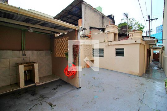 Área de Serviço e Quintal de casa à venda com 3 quartos, 70m² em Vila Lutécia, Santo André
