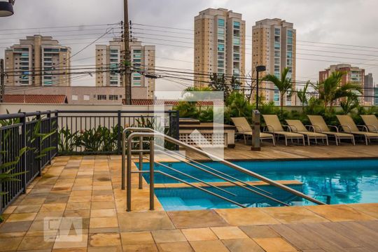 Área comum - Piscina de apartamento para alugar com 2 quartos, 55m² em Novo Taquaral, Campinas