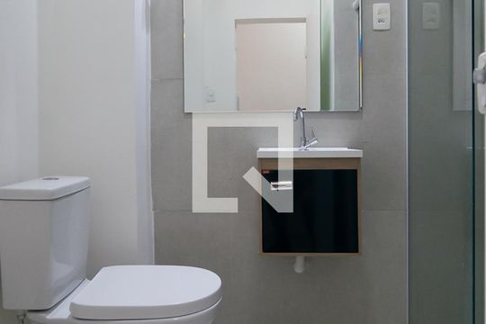 Banheiro de kitnet/studio à venda com 0 quarto, 39m² em Centro, São Paulo