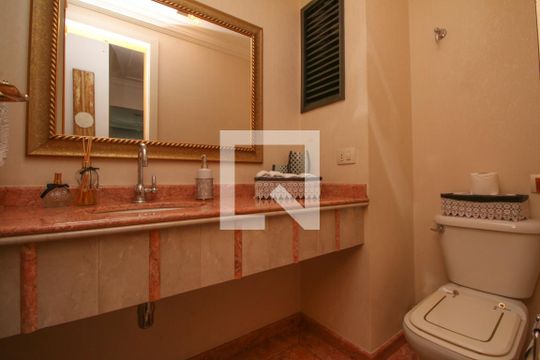 Lavabo de apartamento à venda com 3 quartos, 234m² em Jardim Anália Franco, São Paulo