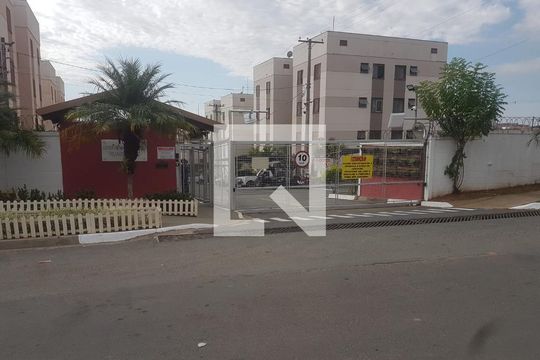 Fachada do Condomínio de apartamento à venda com 1 quarto, 49m² em Recanto do Sol I, Campinas