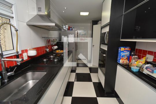 Cozinha de apartamento à venda com 3 quartos, 114m² em Vila Santo Antonio, Guarulhos