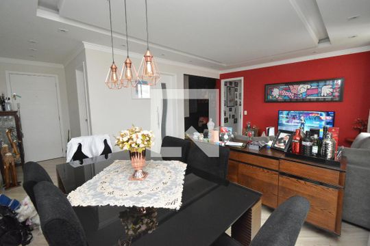 Sala de apartamento à venda com 3 quartos, 114m² em Vila Santo Antonio, Guarulhos