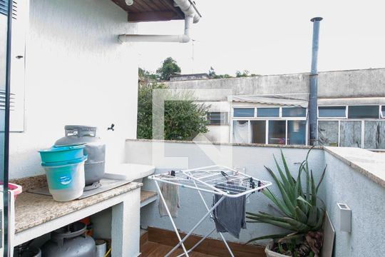 Área de Serviço de apartamento à venda com 3 quartos, 150m² em Santo Antônio, Porto Alegre