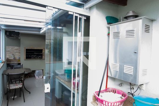 Área de Serviço de apartamento à venda com 3 quartos, 150m² em Santo Antônio, Porto Alegre