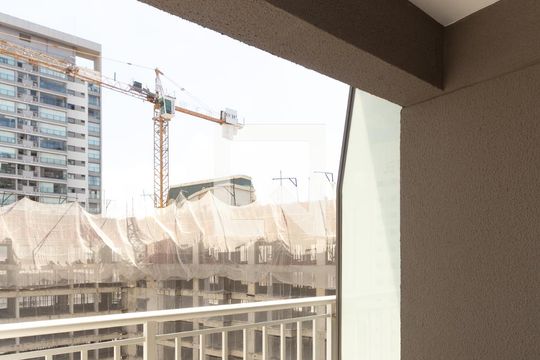 varanda  de kitnet/studio à venda com 1 quarto, 27m² em Vila Nova Conceição, São Paulo