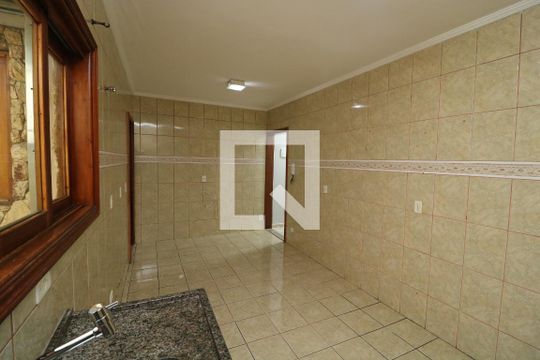 Sala/Cozinha de casa para alugar com 1 quarto, 60m² em Jardim Paraguaçu, São Paulo