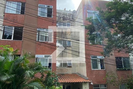 Fachada de apartamento à venda com 2 quartos, 68m² em Taquara, Rio de Janeiro
