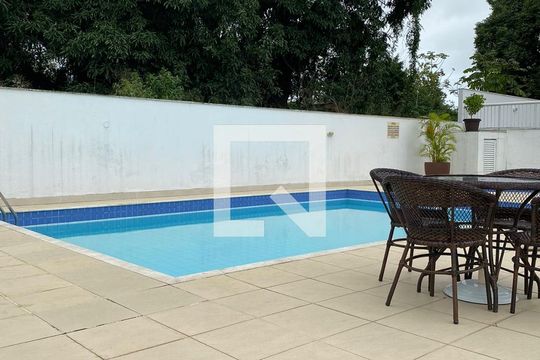 Área comum - piscina de apartamento à venda com 2 quartos, 78m² em Vargem Pequena, Rio de Janeiro