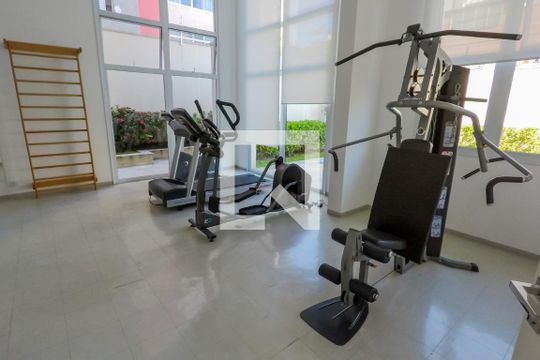 Área comum - Academia de apartamento para alugar com 1 quarto, 40m² em Paraíso, São Paulo