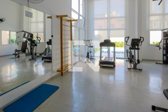 Área comum - Academia de apartamento para alugar com 1 quarto, 40m² em Paraíso, São Paulo