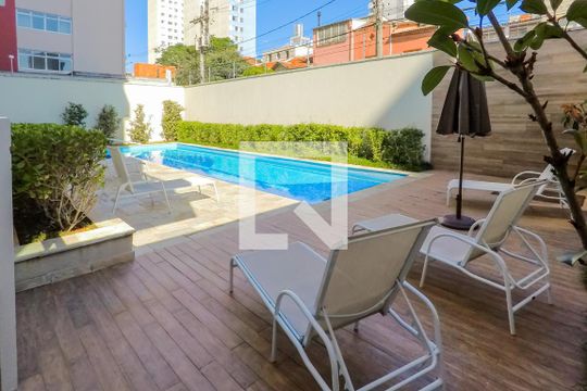 Área comum - Piscina de apartamento para alugar com 1 quarto, 40m² em Paraíso, São Paulo