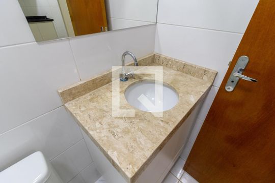 Banheiro de apartamento à venda com 1 quarto, 32m² em Vila Pauliceia, São Paulo