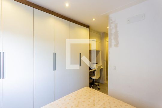 Suíte de apartamento à venda com 3 quartos, 88m² em Campestre, Santo André