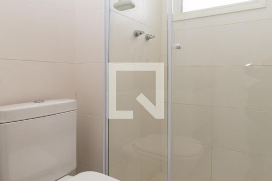 Banheiro da Suíte de apartamento à venda com 2 quartos, 83m² em Jardim Trevo, Jundiaí