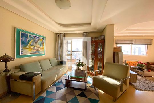 Sala de Estar de apartamento à venda com 3 quartos, 170m² em Centro, São Leopoldo