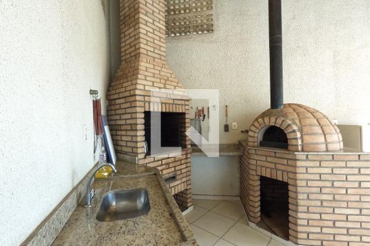 Área comum - Churrasqueira de apartamento à venda com 3 quartos, 72m² em Vila Barros, Guarulhos