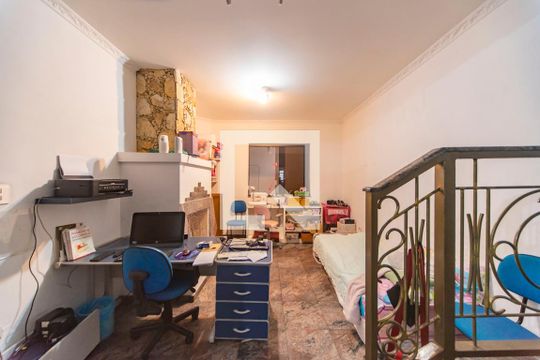 Sala de casa à venda com 3 quartos, 285m² em Vila Curuca, Santo André