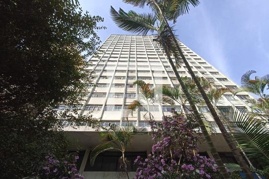 Fachada de kitnet/studio para alugar com 1 quarto, 26m² em Bela Vista, São Paulo