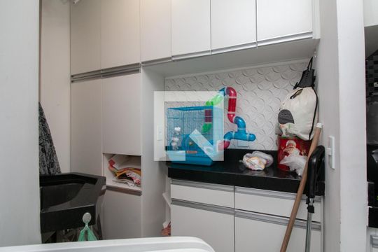 Área de Serviço de apartamento para alugar com 2 quartos, 124m² em Vila Invernada, São Paulo