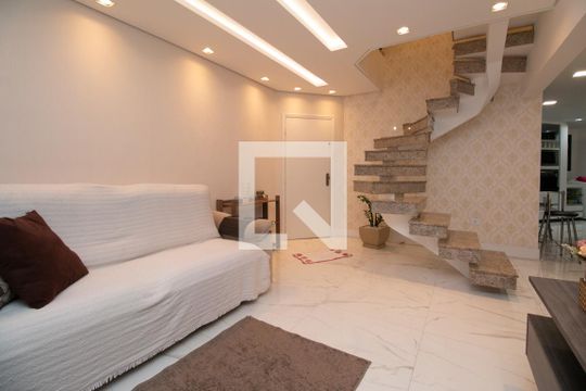 Sala de apartamento à venda com 2 quartos, 124m² em Vila Invernada, São Paulo