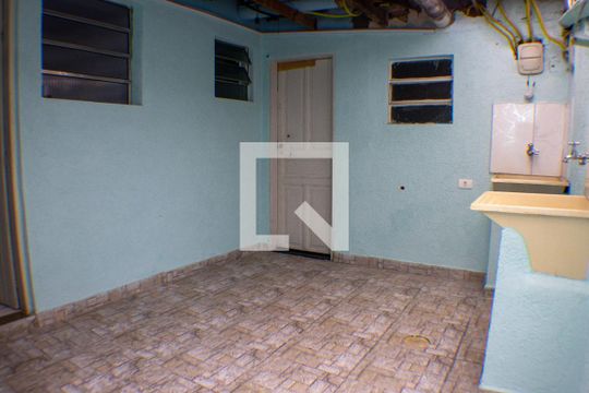 Área de Serviço de casa para alugar com 1 quarto, 26m² em Vila Campestre, São Paulo