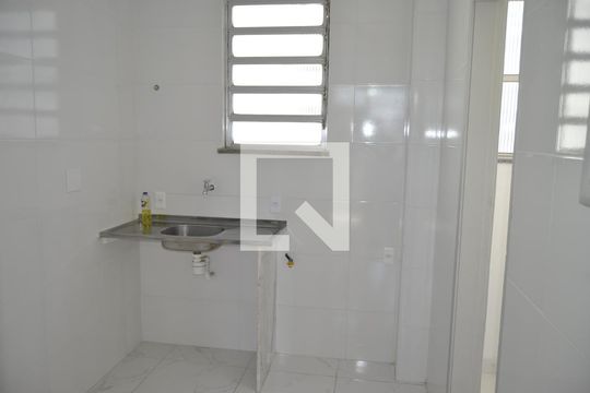 Cozinha de apartamento à venda com 3 quartos, 58m² em Todos Os Santos, Rio de Janeiro