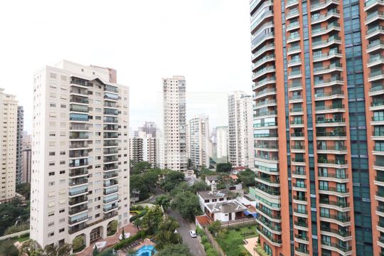Vista da Sacada Sala de apartamento à venda com 4 quartos, 180m² em Jardim Vila Mariana, São Paulo