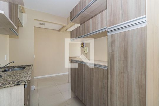Cozinha e Área de Serviço de apartamento à venda com 3 quartos, 67m² em Protásio Alves, Porto Alegre