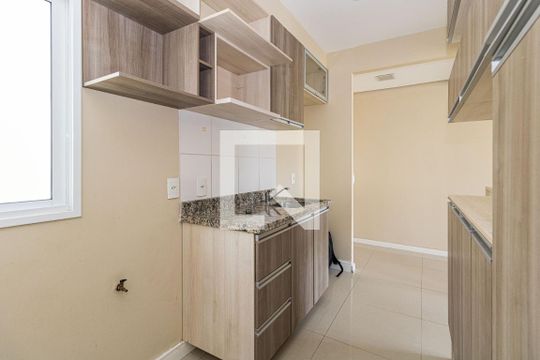 Cozinha e Área de Serviço de apartamento à venda com 3 quartos, 67m² em Protásio Alves, Porto Alegre
