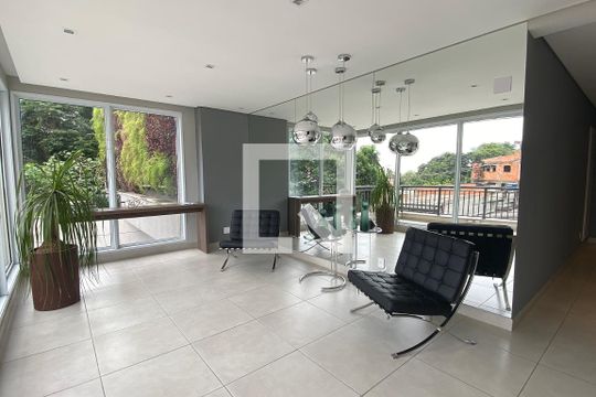 Área comum de apartamento à venda com 1 quarto, 46m² em Jardim Tupanci, Barueri