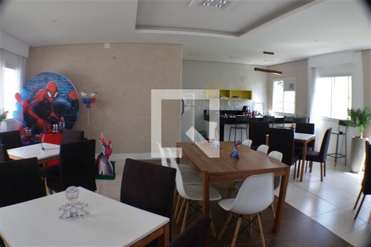 Área comum - Salão de festas de apartamento para alugar com 2 quartos, 47m² em Taquara, Rio de Janeiro