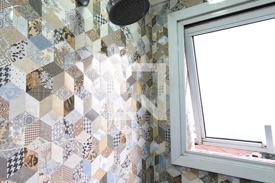 Banheiro da Suíte de apartamento à venda com 2 quartos, 62m² em Vila Leonor, Guarulhos