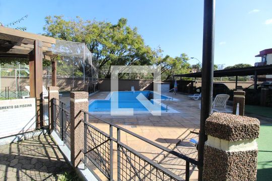 Área comum - Piscina de apartamento à venda com 1 quarto, 43m² em Centro, Canoas