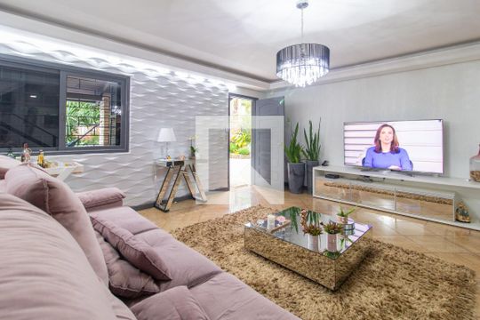 Sala de casa de condomínio à venda com 3 quartos, 170m² em Vila Nova, Porto Alegre