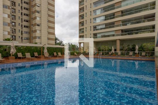 Piscina de apartamento para alugar com 3 quartos, 180m² em Campo Belo, São Paulo