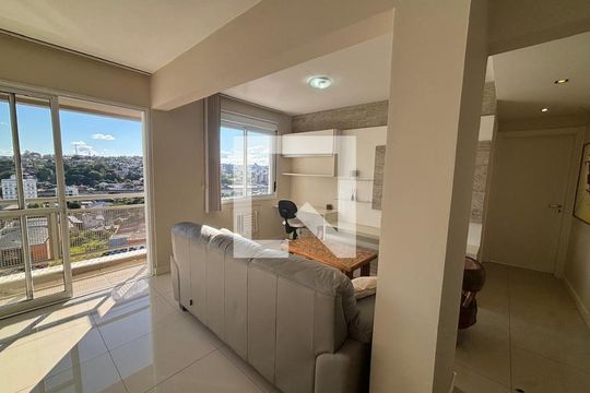 Sala de apartamento à venda com 2 quartos, 76m² em Centro, Novo Hamburgo