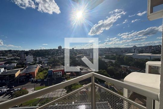 Varanda da Sala de apartamento à venda com 2 quartos, 76m² em Centro, Novo Hamburgo