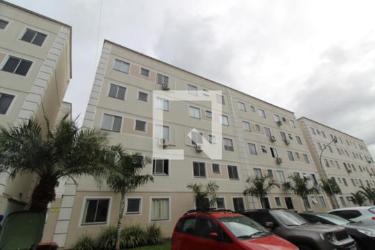 Fachada do bloco de apartamento para alugar com 2 quartos, 41m² em São José, Canoas