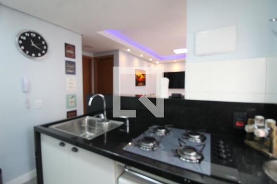 Cozinha de apartamento para alugar com 2 quartos, 41m² em São José, Canoas