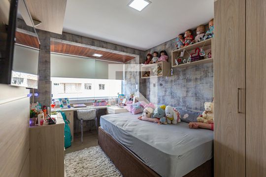 Suite 1 de apartamento à venda com 3 quartos, 128m² em Centro, Santo André