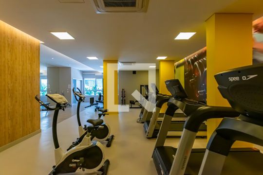 Área comum - Academia de kitnet/studio para alugar com 1 quarto, 23m² em Sé, São Paulo