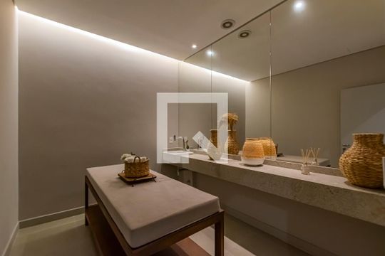 Área comum - Sala de Massagem de kitnet/studio para alugar com 1 quarto, 23m² em Sé, São Paulo