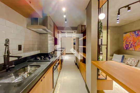 Cozinha de apartamento para alugar com 2 quartos, 118m² em Mooca, São Paulo