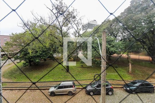 Vista da sala de apartamento para alugar com 2 quartos, 59m² em São Sebastião, Porto Alegre